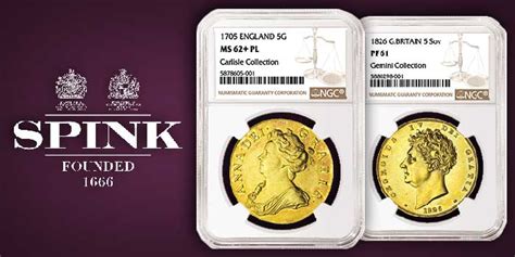 NGC-Certified English Gold Coins Showcased in Spink Sale