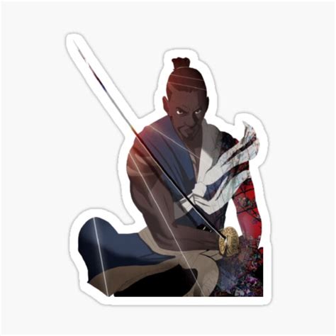 "Yasuke - Hero Design" Sticker for Sale by DreamCorp | Redbubble