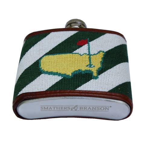 Lot Detail - 2015 Smathers And Branson Needlepoint Masters Flask-New ...