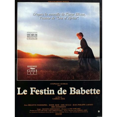 BABETTE'S FEAST Movie Poster