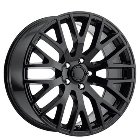 20" Ford Mustang Performance Wheels Gloss Black OEM Replica Rims #OEM123-3