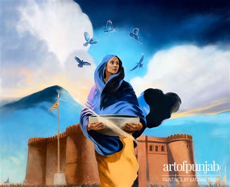 Mata Sahib Kaur - Mother of the Khalsa – ArtofPunjab