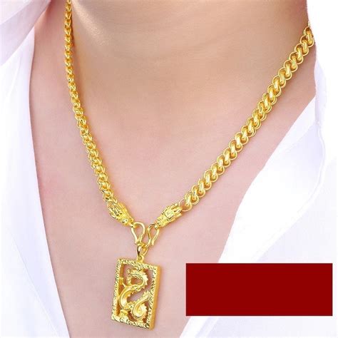 BESTSELLER 24K Pure Solid Gold Necklace 39.6-57 Gram 50cm-65cm 5-6mm Jewelry for Women Men Gift ...