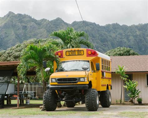 Lifted School Bus, Hawaii : r/Trucks