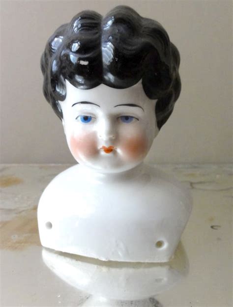 Vintage Porcelain Doll Head Germany