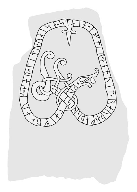 Runestone U 643 | Rune stones, Norse symbols, Celtic symbols