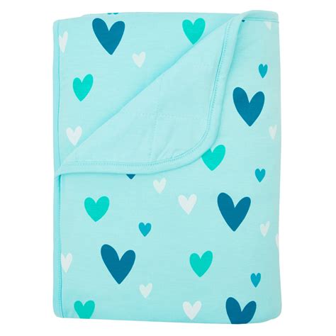 Kyte BABY Toddler Blanket in Robin Hearts – Blossom