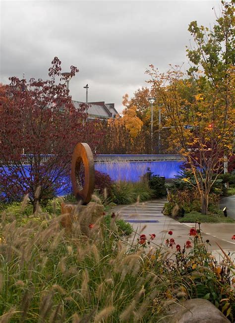 Seidman Cancer Center Healing Garden – Fall Photography – THE DIRT