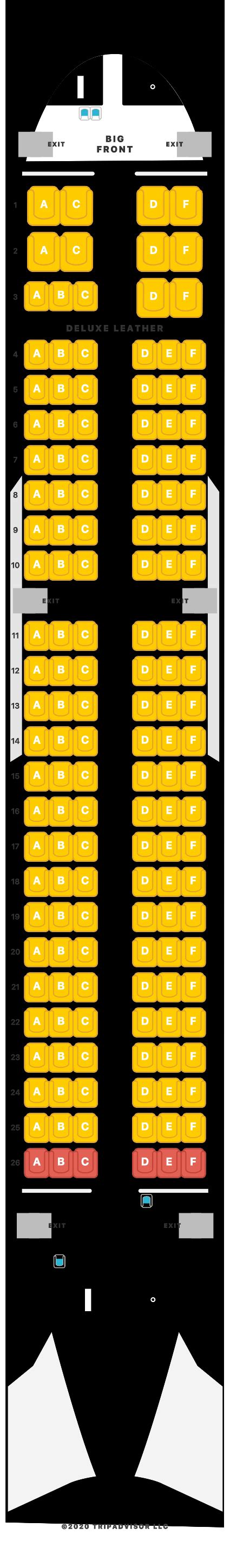 SeatGuru Seat Map Spirit - SeatGuru