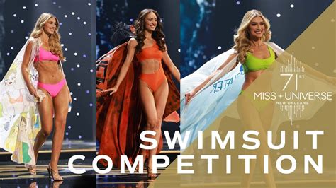 71st MISS UNIVERSE - Top 16 SWIMSUIT Competition | Miss Universe 🥇 Own ...