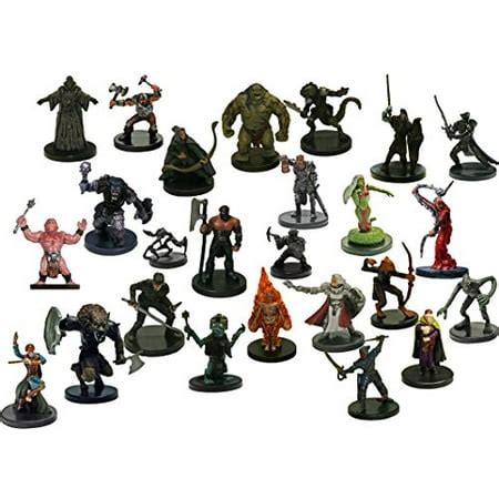 Dungeons and Dragons 25 Assorted D&d Miniatures Figures | Walmart Canada