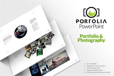 Portfolio & Photography PowerPoint | Creative PowerPoint Templates ~ Creative Market