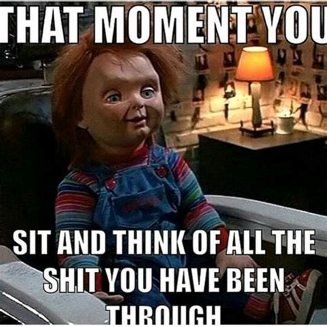 Pin by Raider Chucky on Chucky | Funny horror, Funny halloween jokes ...