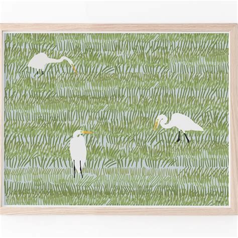 Great White Egret - Etsy