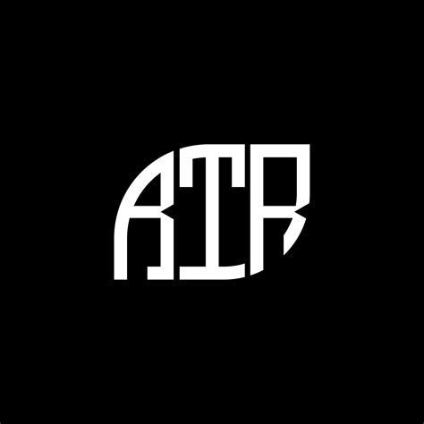 RTR letter design.RTR letter logo design on black background. RTR creative initials letter logo ...