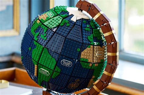 Meet the LEGO Globe – so you can make your travel plans while spinning ...