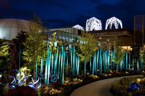 Chihuly garden night lights | Garden night lighting, Chihuly, Places to go