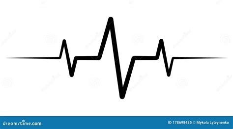 Heart Rate Pulse, Icon Medicine Logo, Vector Heartbeat Heart Rate Icon ...