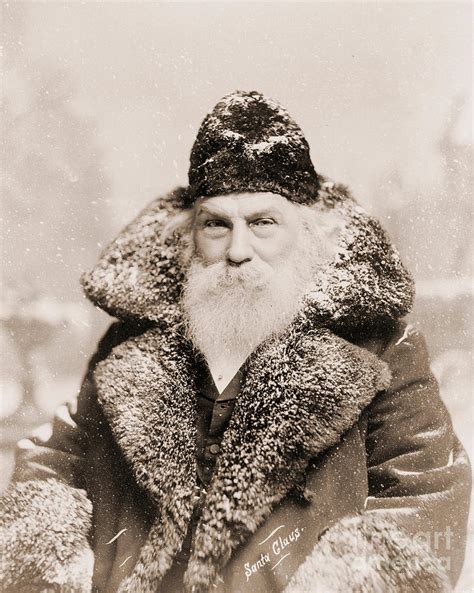 Real Life Santa Claus Photograph by American School - Pixels