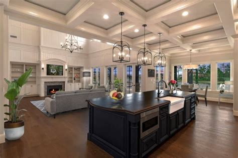 50 Kitchens with Coffered Ceilings (Photos)