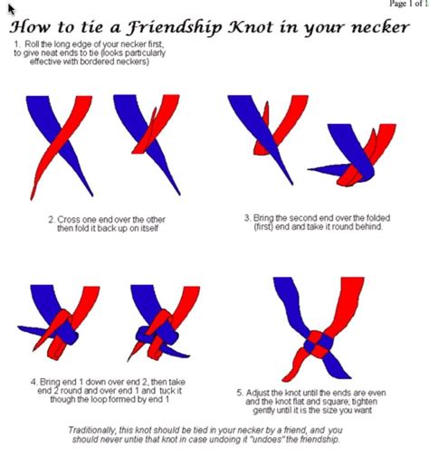 Scout neckerchief knots and folds – Artofit