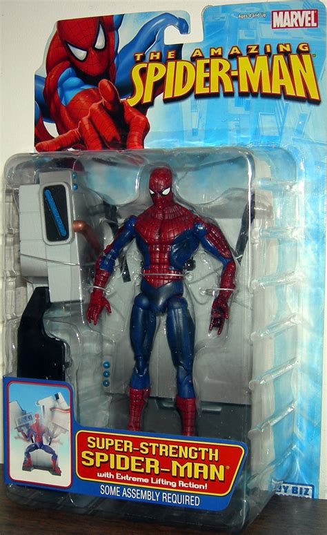 Super-Strength Spider-Man Action Figure Extreme Lifting Action Amazing