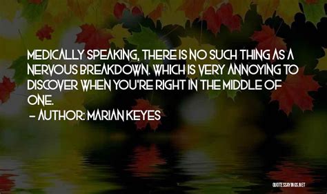 Top 100 Quotes & Sayings About Nervous Breakdown