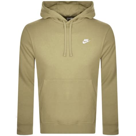 Nike Club Hoodie Green | Mainline Menswear