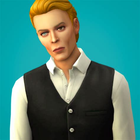 Rebel Rebel - A Sim Download Here’s another fave of mine, David Bowie! Enjoy :)*David comes with ...