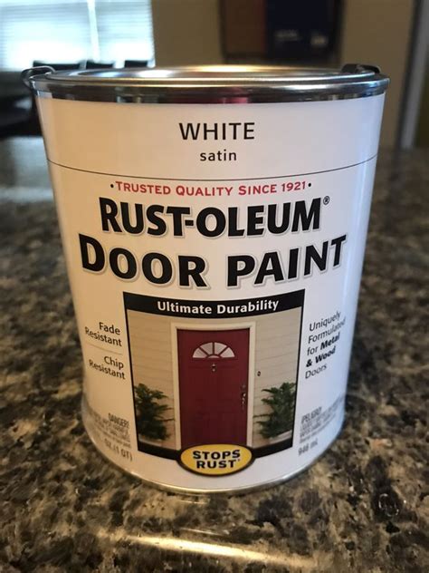 Rust-oleum door paint satin white for Sale in Arlington Heights, IL - OfferUp