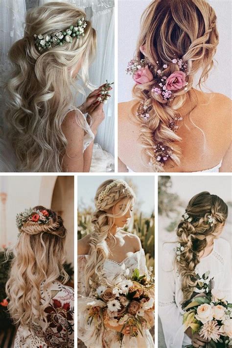 11 Unique wedding hairstyles | Boho wedding hair, Bridal hair, Unique wedding hairstyles