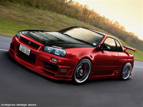 Nissan Skyline R34 Wallpaper - image