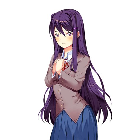 Yuri looks about 900,000X cuter with these eyes : r/DDLC