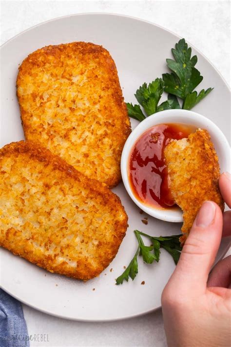 Air Fryer Hashbrown Patties - The Recipe Rebel