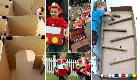 27 DIY Kids Games and Activities Can Make With Cardboard Boxes ...