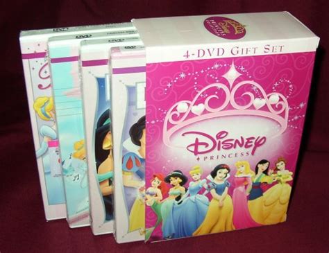 Amazon.com: Disney Princess 4-DVD Gift Set: Princess Stories Volumes 1 & 2, Sing Along Songs ...