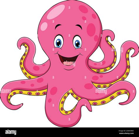 Octopus cartoon hi-res stock photography and images - Alamy