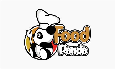 panda logo food 20437794 Vector Art at Vecteezy