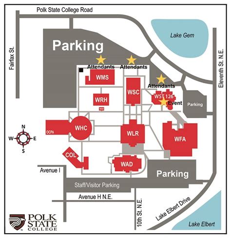 Polk State College Campus Map - Draw A Topographic Map