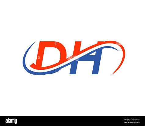 DH Letter Linked Business Logo. DH Logo Design. DH logo Design for Financial, Development ...