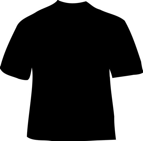 Clipart - Black T-shirt