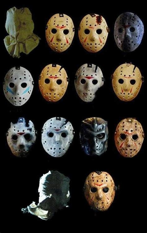 The many faces of #JasonVoorhees ! (Insert Kristen Stewart joke here.) | Horror fanatic, Horror ...