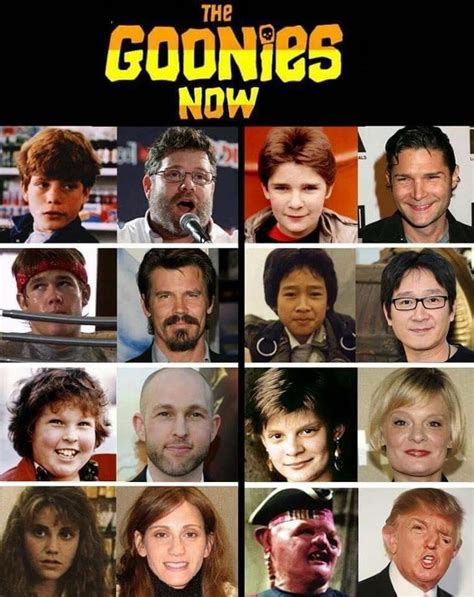 The Goonies Now - Funny post | Goonies, Goonies movie, Goonies cast