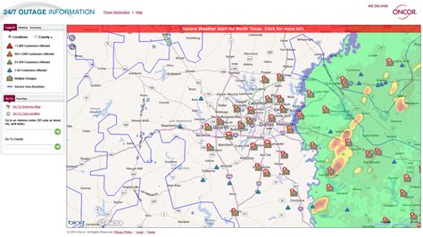 Frontier Internet Outage Map | World Map 07