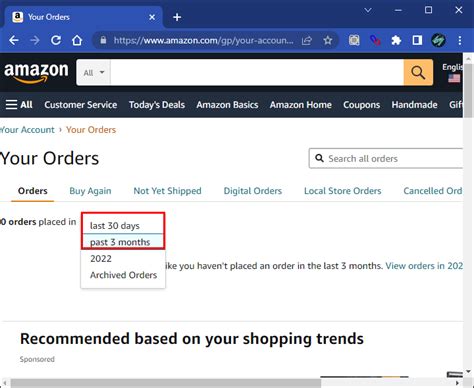 How To View Your Order History on Amazon