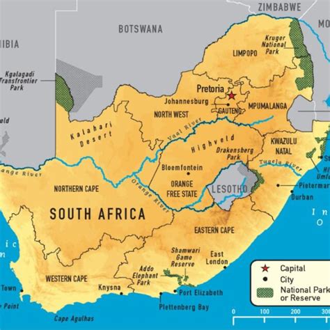 Geographical Location Map of South Africa showing Limpopo Province. | Download Scientific Diagram