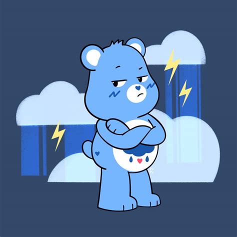 Free download Care Bears Grumpy is feeling a little moody this morning [1510x1510] for your ...