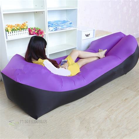 Inflatable Sofa Portable beach deck chair Outdoor sofa bed L_虎窝淘