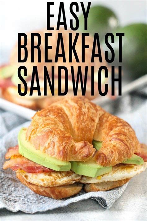 best croissant breakfast sandwich near me - Magdalene Colson