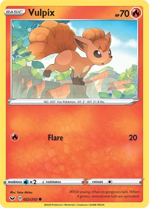 name:vulpix ‹ PkmnCards